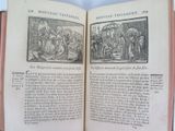 two pages of a book that are open on a table