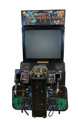 une image représentant une console de jeux vidéo dotée d'un grand écran