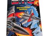 a picture of a magazine with a picture of a fighter jet