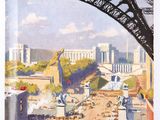 une image représentant un livre avec la tour Eiffel en arrière-plan