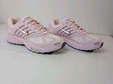 nike air zoom 2 women ' s running shoes in pink and white