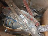 a box full of items that are sitting in a room