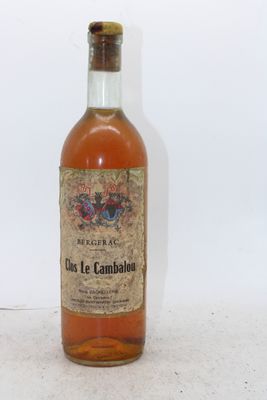 CLOS LE CAMBALOU, Bergerac, "Le Cambalou", 1 blle Voir photo…