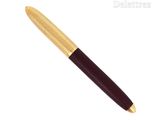 un stylo posé sur une surface blanche
