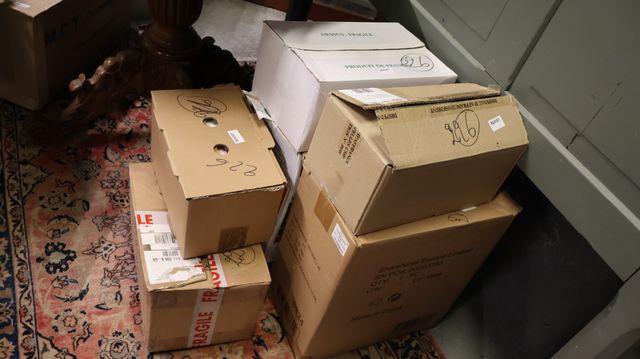 6 cartons : Important lot de la revue Cinéma l’Avent scène dont 3...