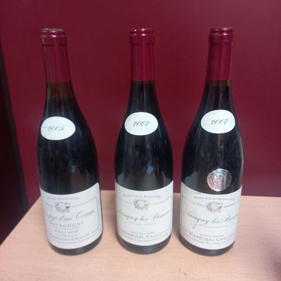 MARECHAL CAILLOT - Bourgogne 3 bouteilles: -2 Bouteilles , S…
