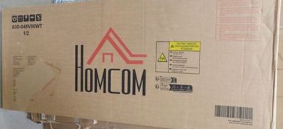 HOMCOM - 83D-048V00WT Armoire de chambre (Attention 1 colis …