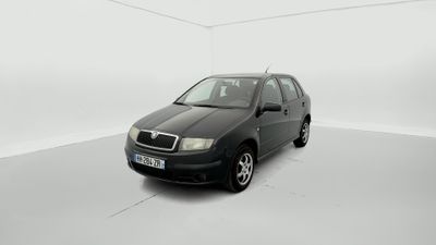 an image of a black car in a white room