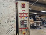 a machine that is sitting inside of a building