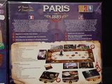 a box with a game on it sitting on a table
