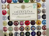 the front cover of a book with a picture of a bunch of buttons on it