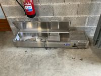 Saladette inox ATOSA avec bacs