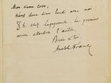 a close up of a piece of paper with handwriting on it