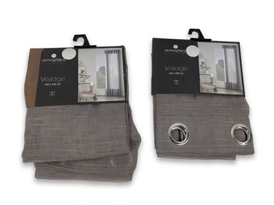 two pairs of gray socks with a picture of a window in the background