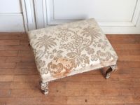 TABOURET DE PIED rectangulaire de style Louis XV en bois scu… (photo 6)