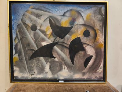 une image d'un tableau accroché au mur