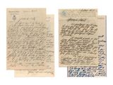 deux lettres extraites d'une lettre adressée à un homme assassiné par les nazis