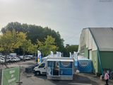 a food truck that is parked in a parking lot