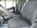 a close up of the front seats of a van