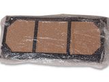 a close up of a pair of bandages wrapped in plastic