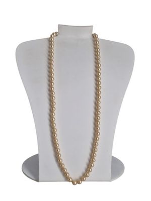 Collier de perles de culture en chute le fermoir en argent, … - Photo 1