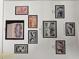 a picture of a picture of a collection of stamps