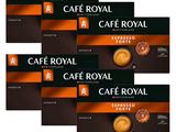 quatre paquets de dosettes de café expresso « Royal Café Royal »