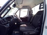 a white van with black seats in the back of it