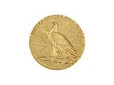 l'image d'une pièce d'or ornée d'un oiseau