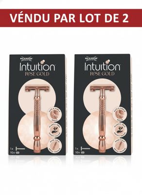 Lot de 2 - WILKINSON SWORD - Intuition Rose Gold - Rasoir de…