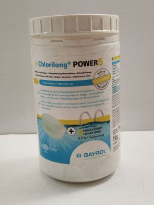 un gros plan sur un pot de poudre de Chloroling