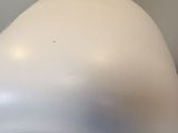 a white light that is on top of a table