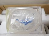 a plastic container with a ventilator inside of it