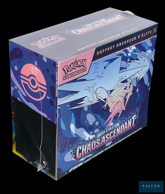une boîte sur laquelle est représenté un dragon