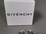 givenchy silver plated stud earrings