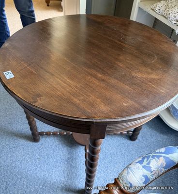 Table guéridon ronde - Diam. 70 cm H.