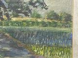 a picture of a painting on the wall of a house