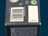 a black box that has a label on it