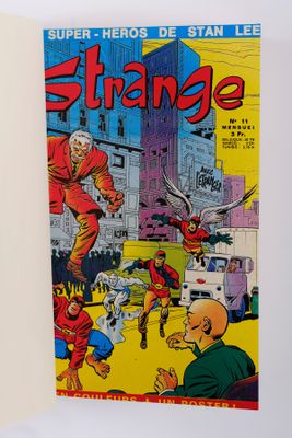 une image d'une bande dessinée dont la couverture est étrange