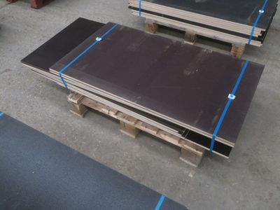 10 plaques de contreplaqué marine un côté lisse un côté anti… - Photo 1