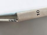 a close up of a book with a number on it