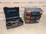 two boxes of batteries are stacked on top of each other
