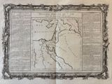 an old map of the kingdom of egypt