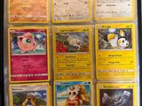 beaucoup de cartes pokemon sur la table