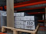 a pallet full of boxes on a pallet in a warehouse
