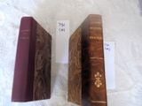 two books that are sitting on a table
