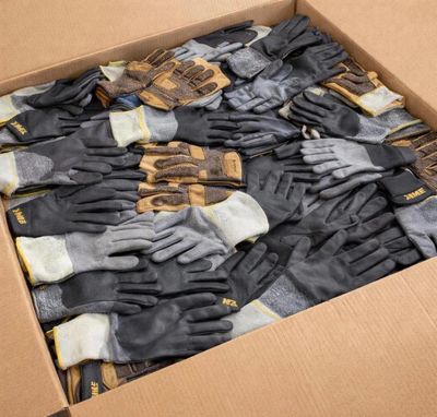 Lot de 50 paires de gants, de travail, neuf mélange de style…