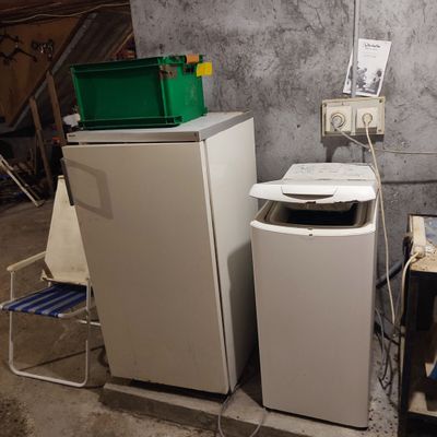 Lave linge, frigo