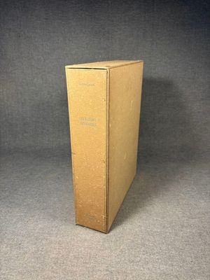 a cardboard box that is sitting on the floor