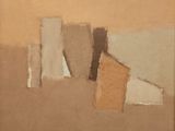 une image représentant un tableau aux couleurs marron, blanc et beige